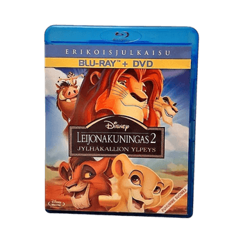 Leijonakuningas 2 Blu-ray + DVD