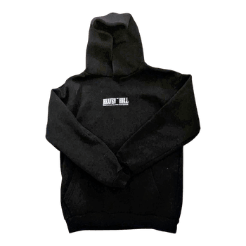 Black graphic hoodie