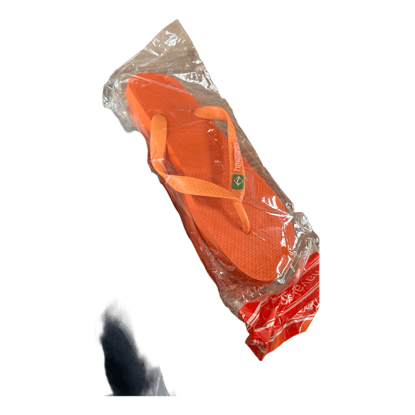 Orange Havaianas klipklappere