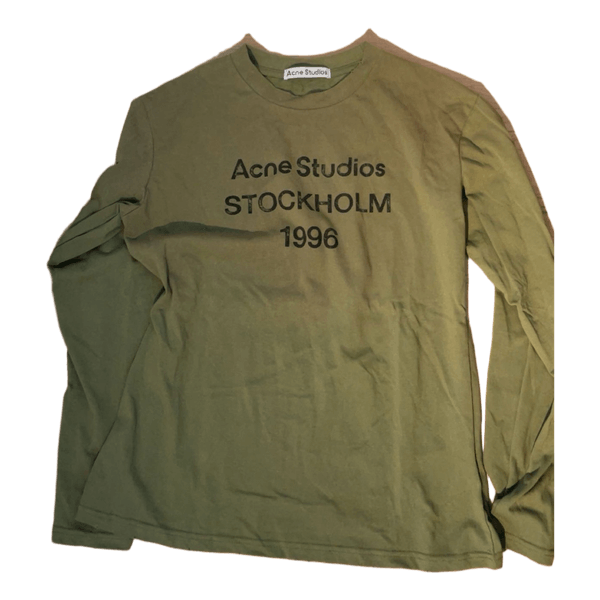 Grøn Acne Studios long-sleeve