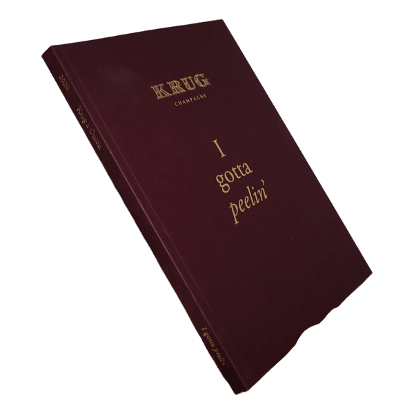 Krug “I gotta peelin’” limited edition culinary book