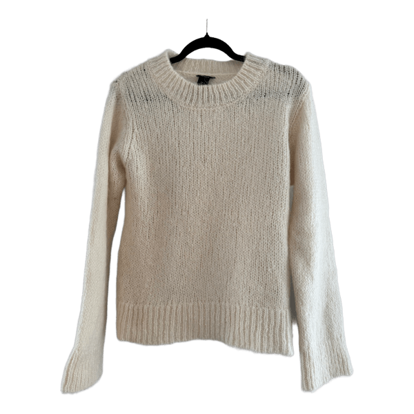 Lindex white wool sweater