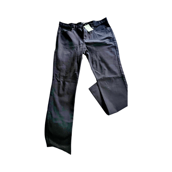 Mustat slim fit chinot