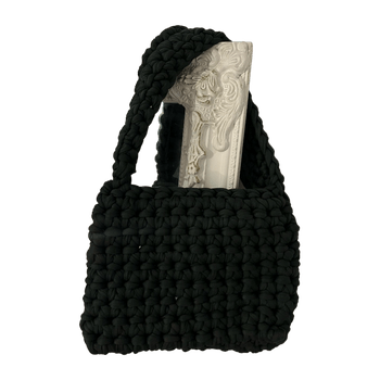 Self-knitted bag