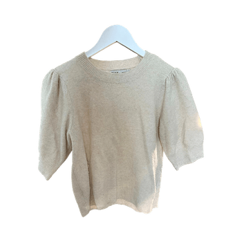 Lyhyt hihainen villapaita