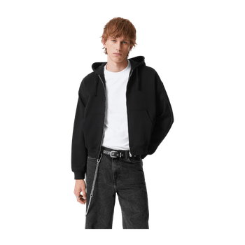 Boxy Midweight Zip Hoodie