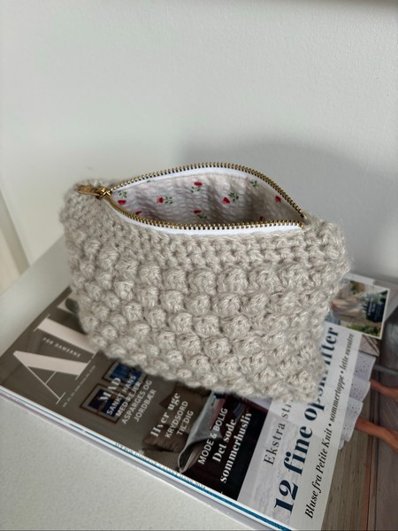 Hæklet clutch