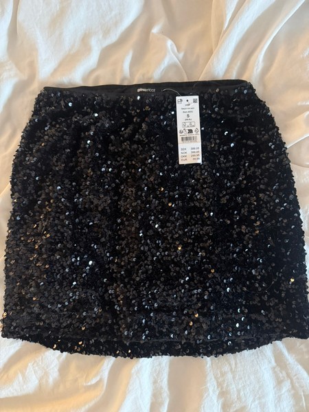 Gina Tricot paillet mininederdel