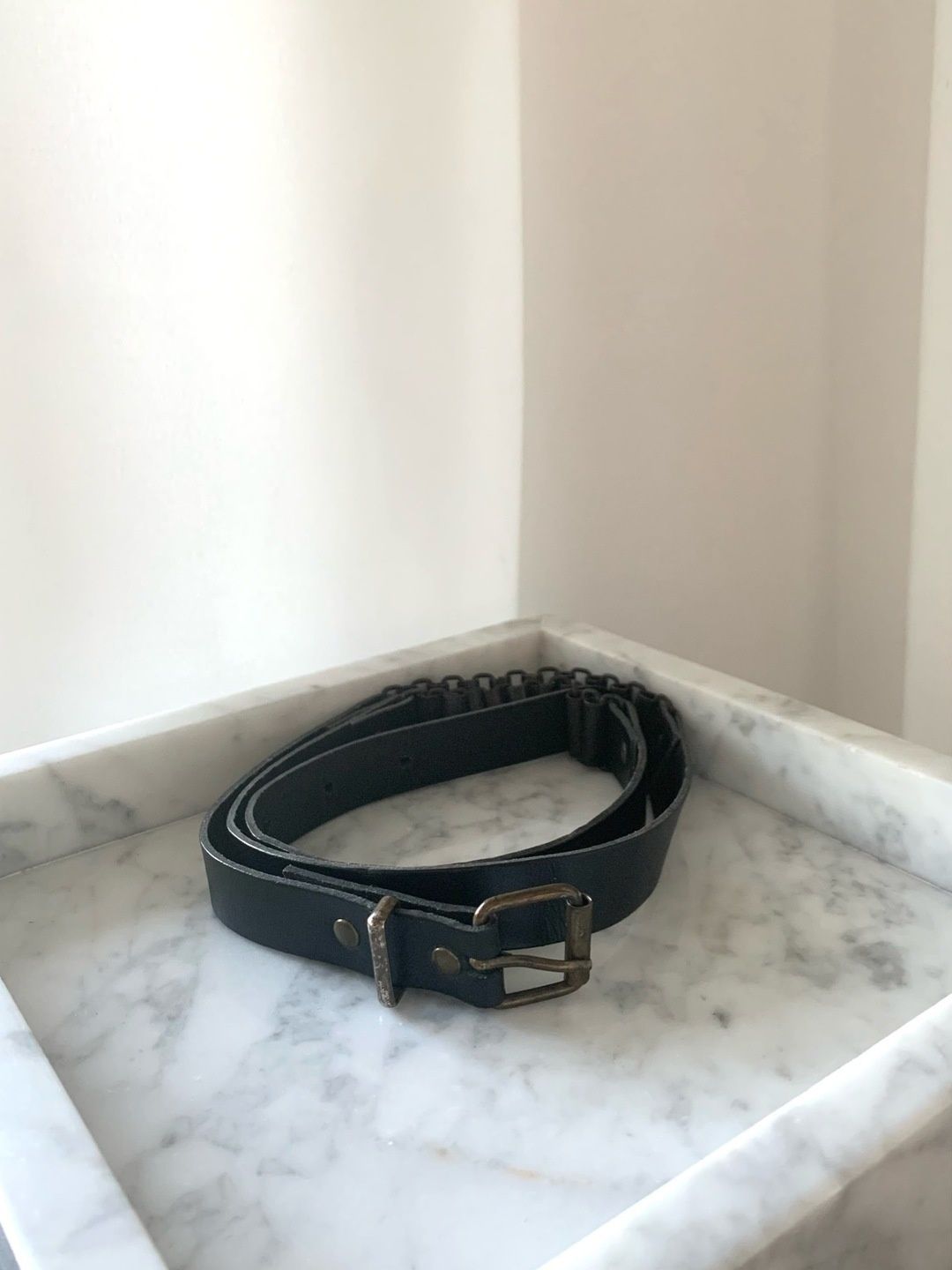 Exit belt
