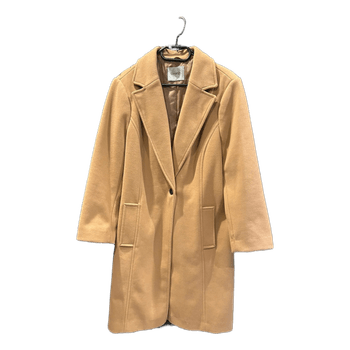 Beige wool coat