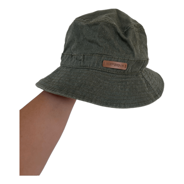 Ice peak Green cotton bucket hat