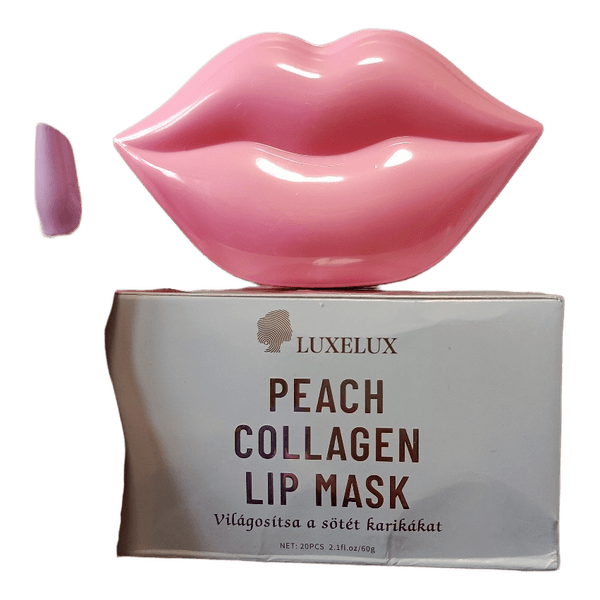 Luxelux peach collagen lip mask