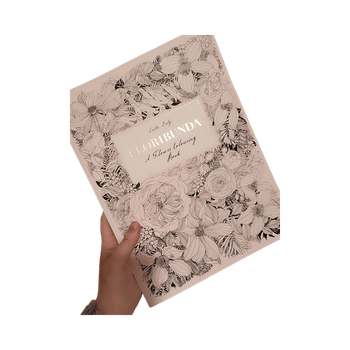 Flower Coloring Book