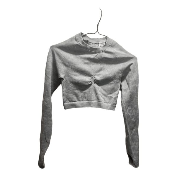 Gymshark harmaa crop-paita