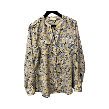 Floral button-up shirt