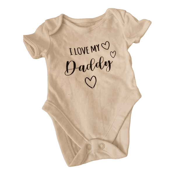White baby bodysuit