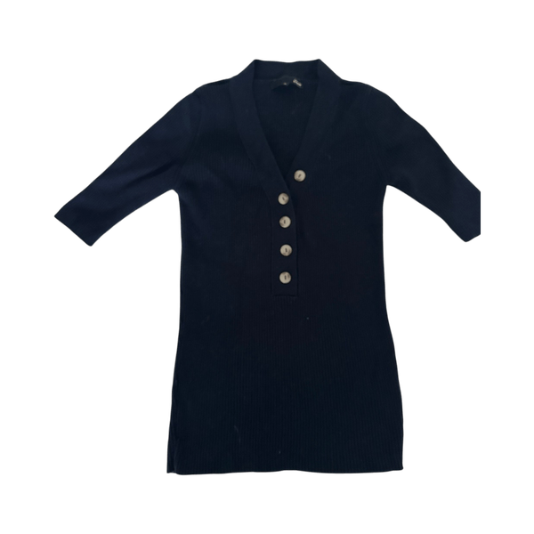 Navy neule