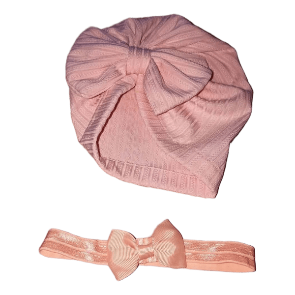4 beebi turbanmütsi