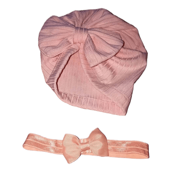 4 beebi turbanmütsi