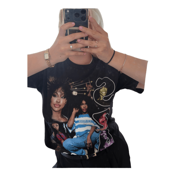 Black graphic t-shirt