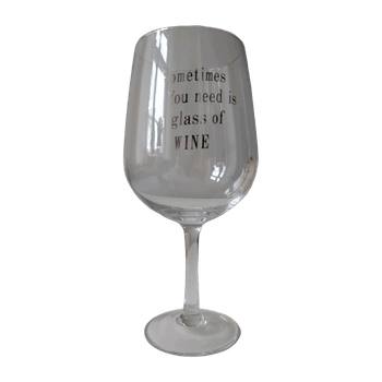 Big wine glass