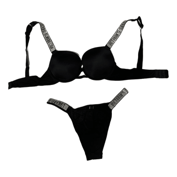 Juodas Victoria's Secret apatinis trikotažas