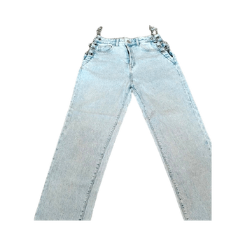 Vaaleansiniset farkut ketjut