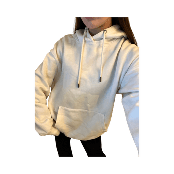 White hoodie