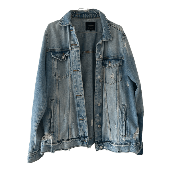 Zara blå denimjakke