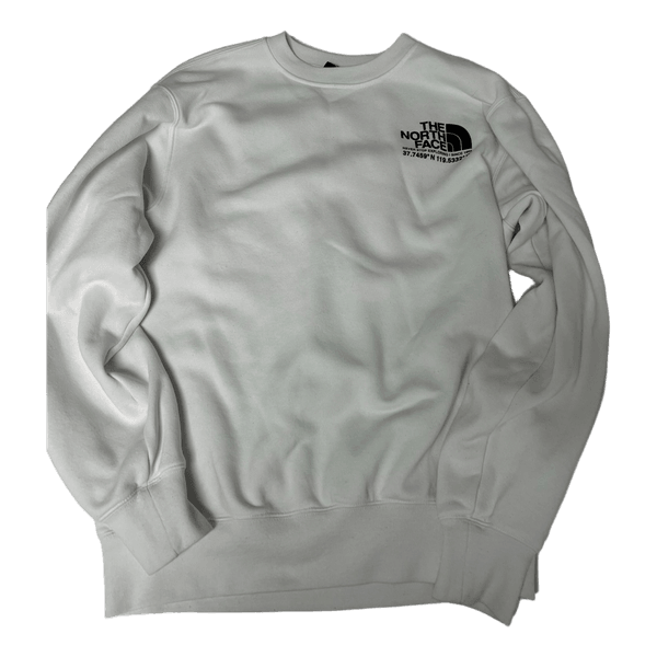 Hvid The North Face sweatshirt