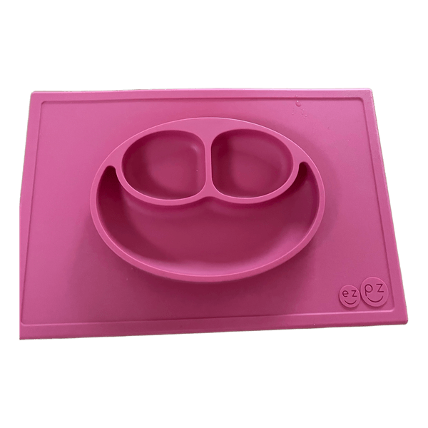 Pink ezpz silicone mat