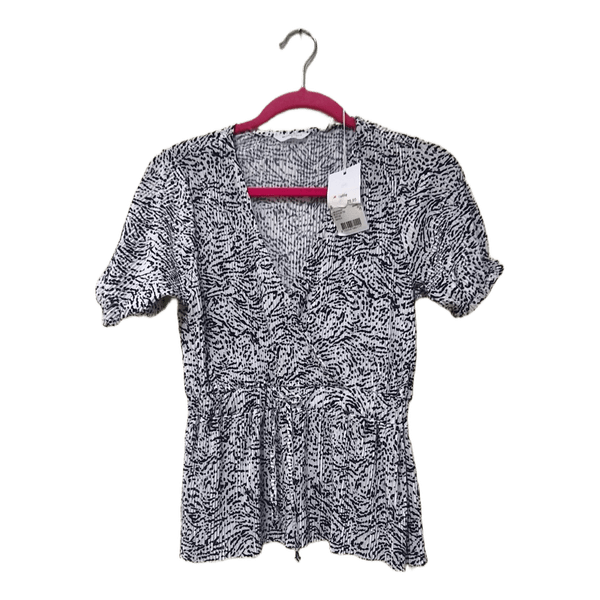 Melting Stockholm plissé t-shirt