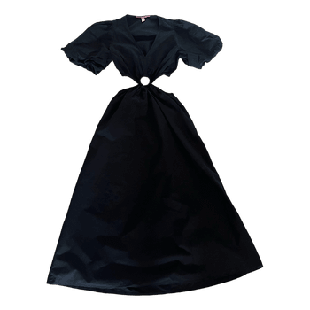 QS maxi black summer dress