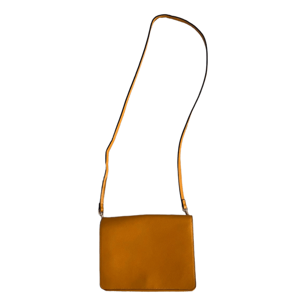 Keltainen h&m pikkulaukku