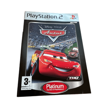 PS2 Disney Pixar Autot kansipahvi