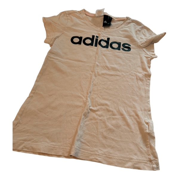 Persikan värinen adidas t-paita