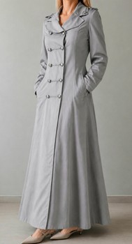 Grey Berin trench coat