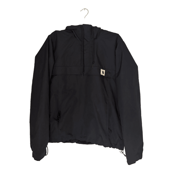 Sort Carhartt anorak jakke