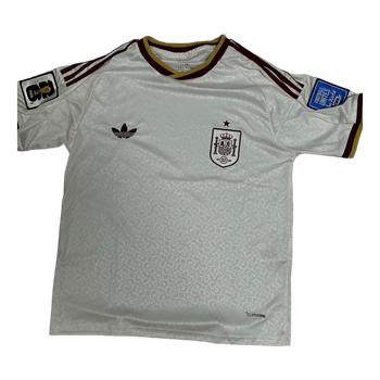 Spain football word cup jersey