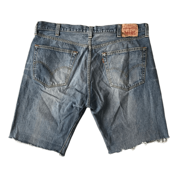 Levi’s 501 Custom Cut-Off Denim Shorts Size W38 L34