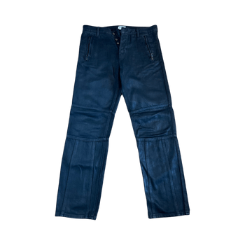Weekday waxed denim