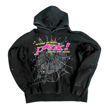 sp5der black hoodie