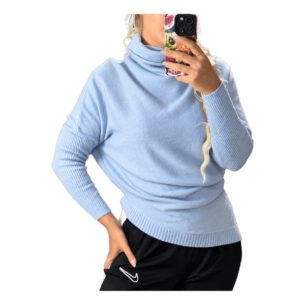 Mohito light blue turtleneck jumper