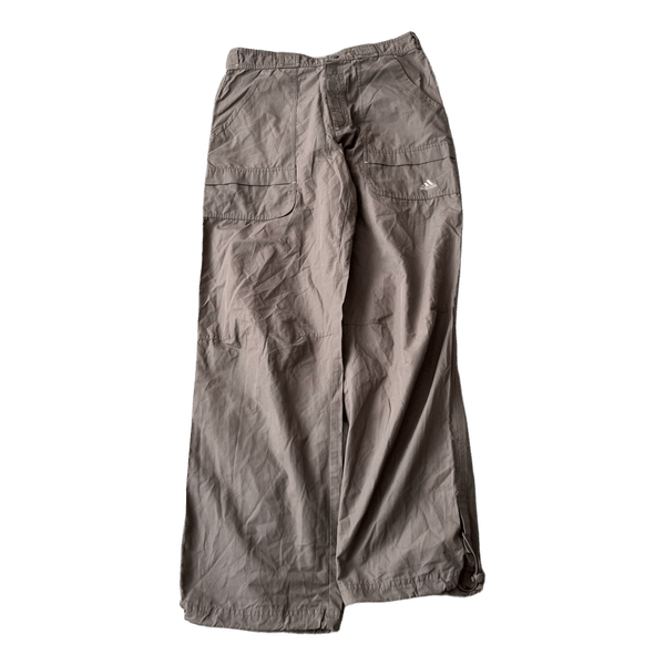 Adidas Khaki  Vintage Track Pants | Size L, 174