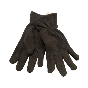 Mustat fleece-hanskat