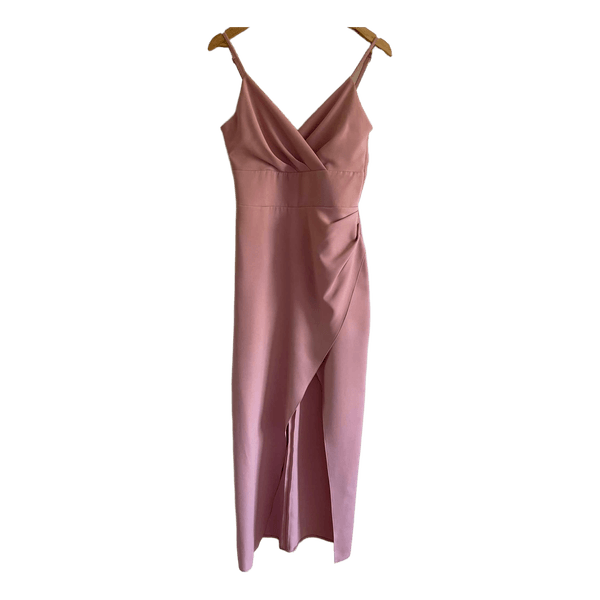 Pink maxi dress