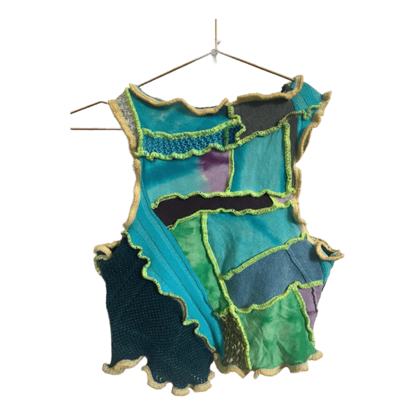 Rua Carlota patchwork top