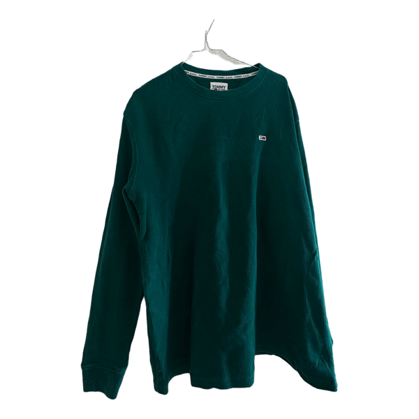 Grøn langærmet Tommy Hilfiger trøje