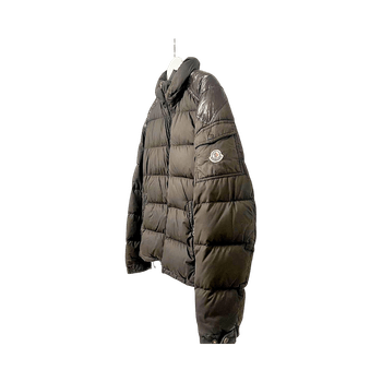 Black moncler puffer jacket
