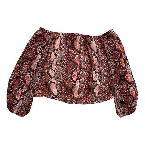 Amisu snake print top